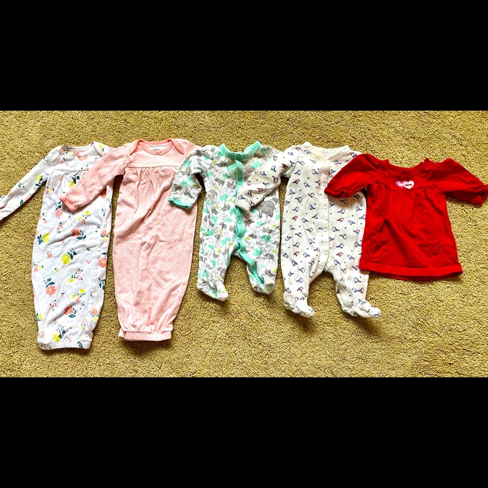 Baby girl clothes newborn bundle